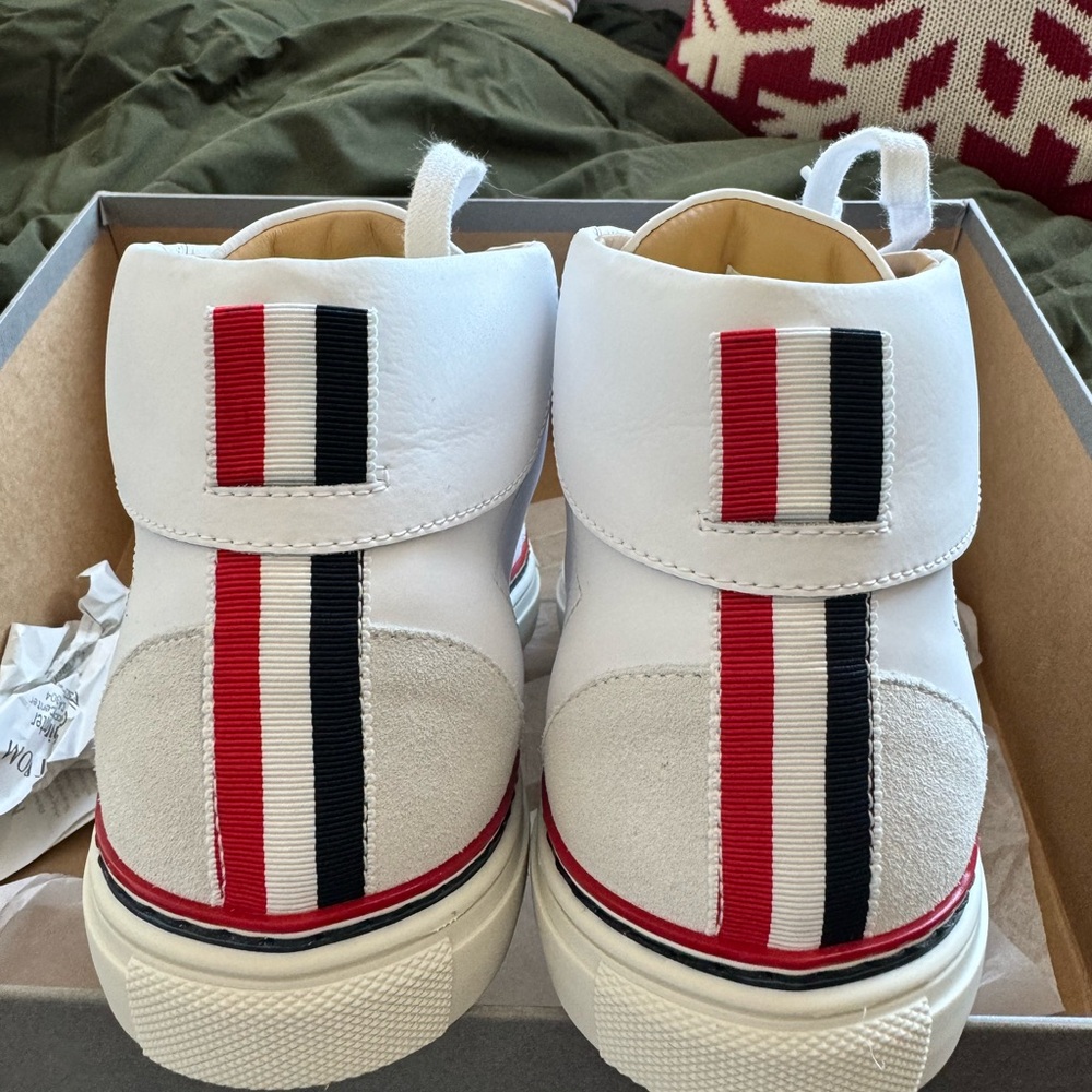 Thom Browne Mid top Leather sneakers